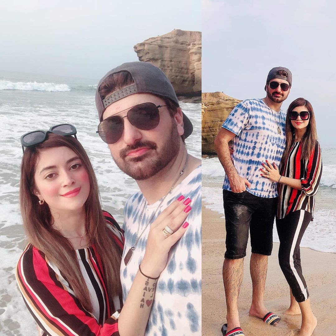 Syed Jibran Enjoying with Family at French Beach Karachi