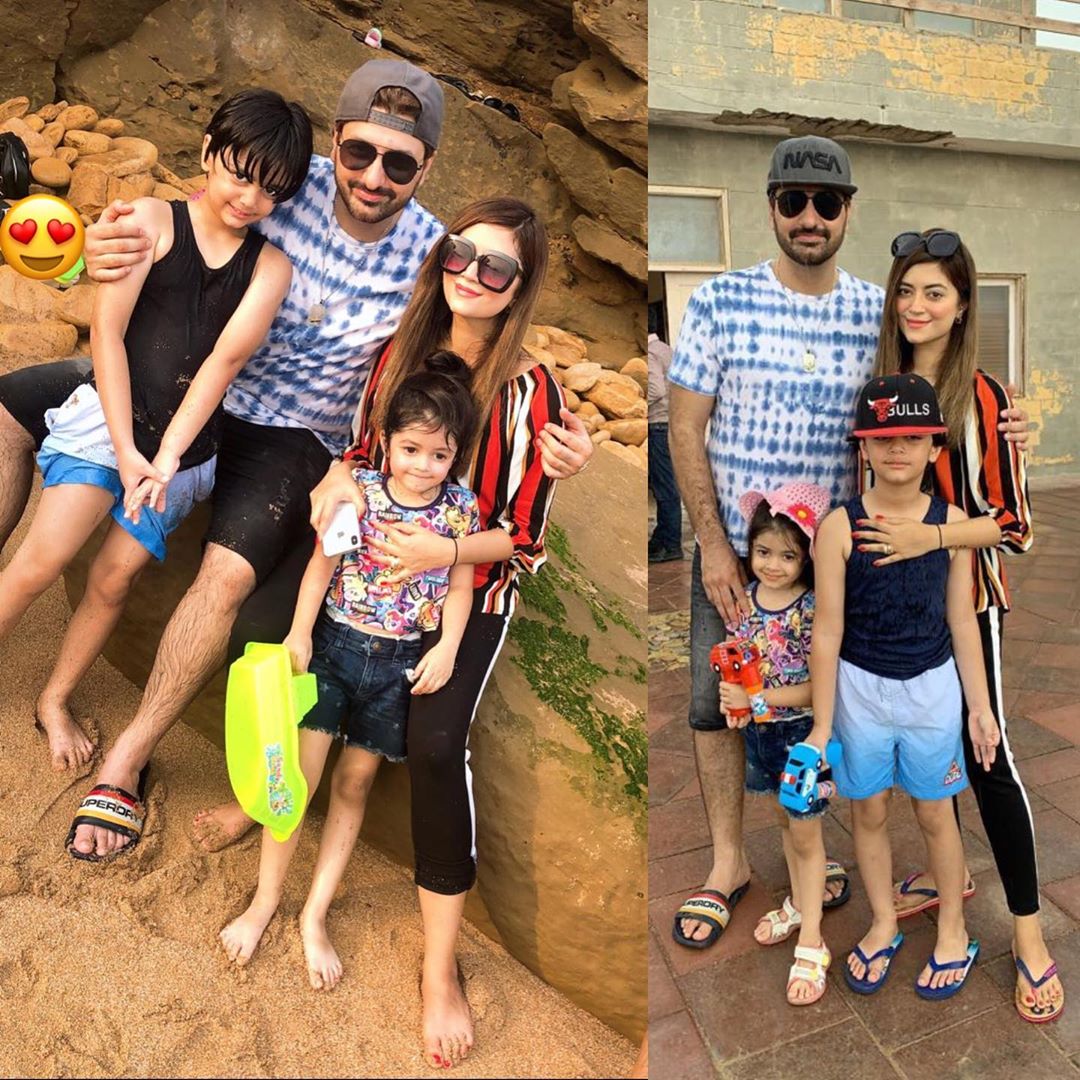 Syed Jibran Enjoying with Family at French Beach Karachi