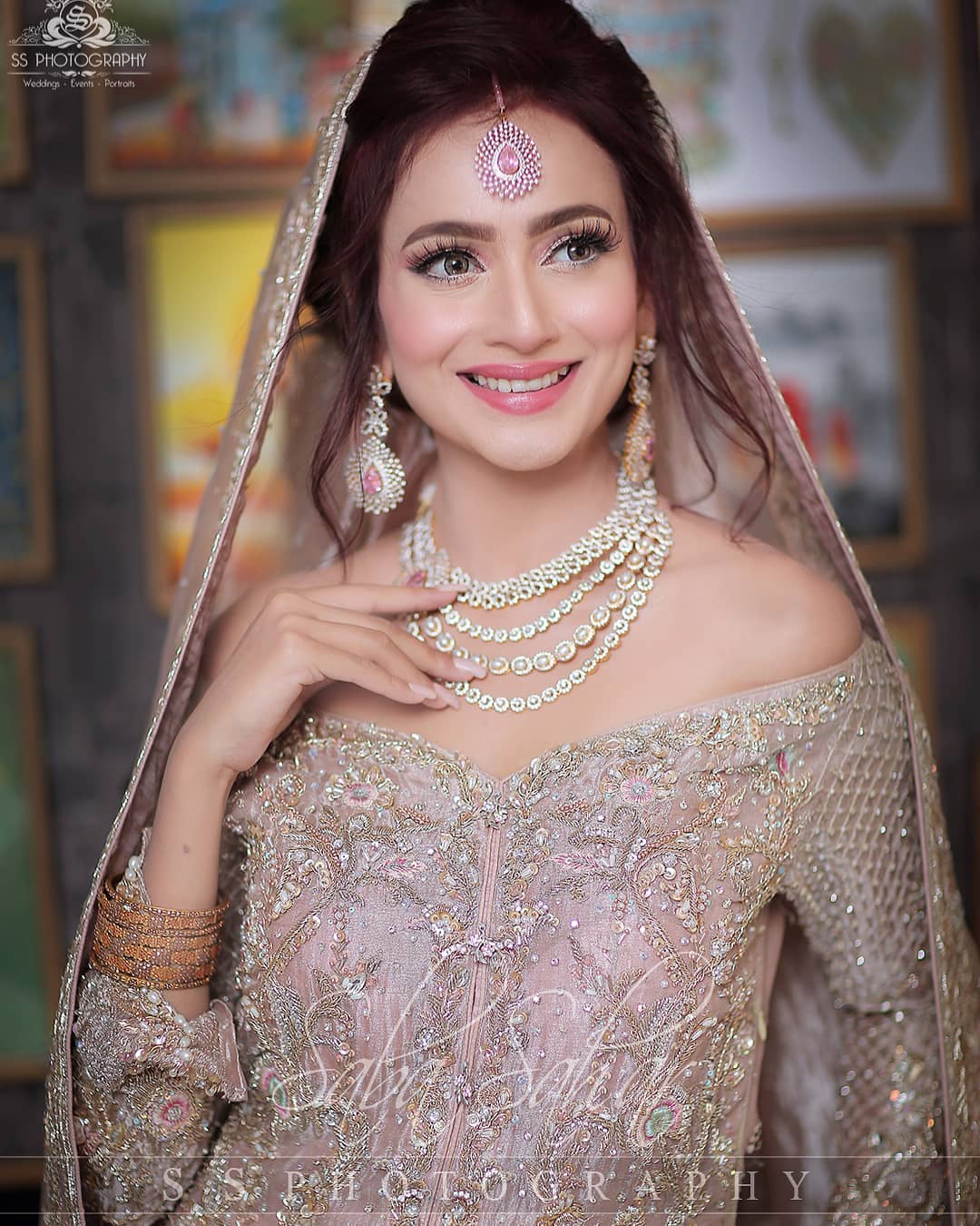 Bridal Photo Shoot Of Actress Zarnish Khan Reviewitpk 3781