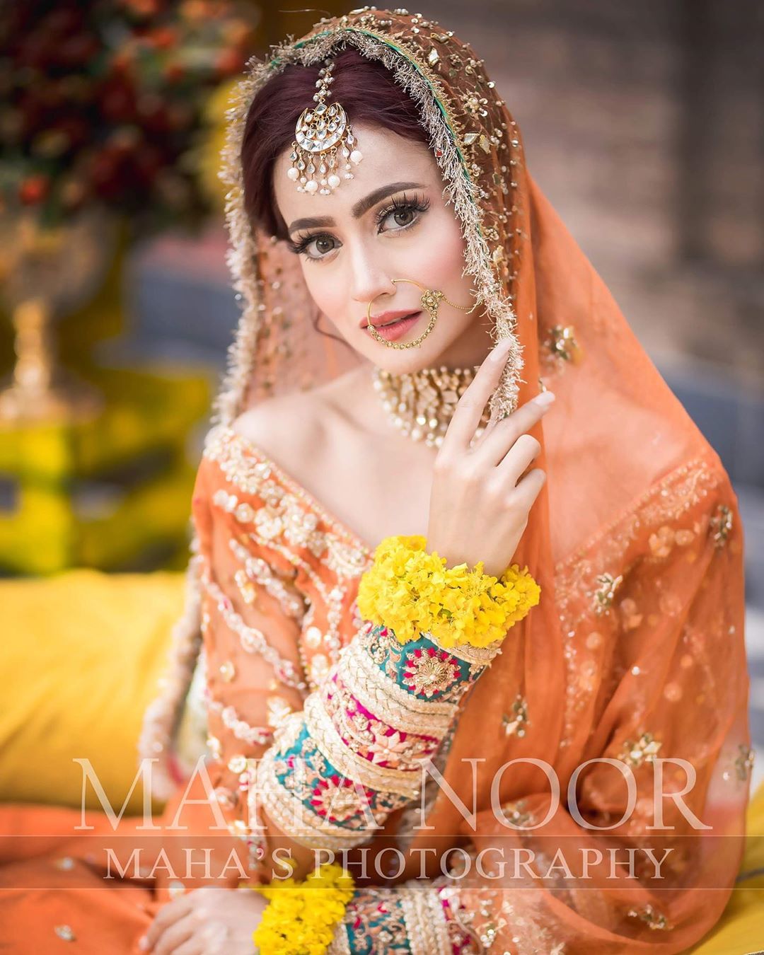 Latest Bridal Photoshoot Of Beautiful Zarnish Khan Reviewitpk 0040