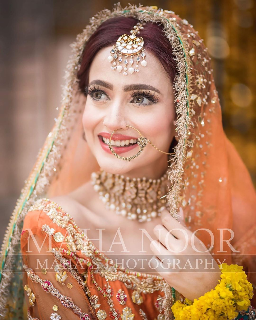 Latest Bridal Photoshoot Of Beautiful Zarnish Khan Reviewitpk 7266