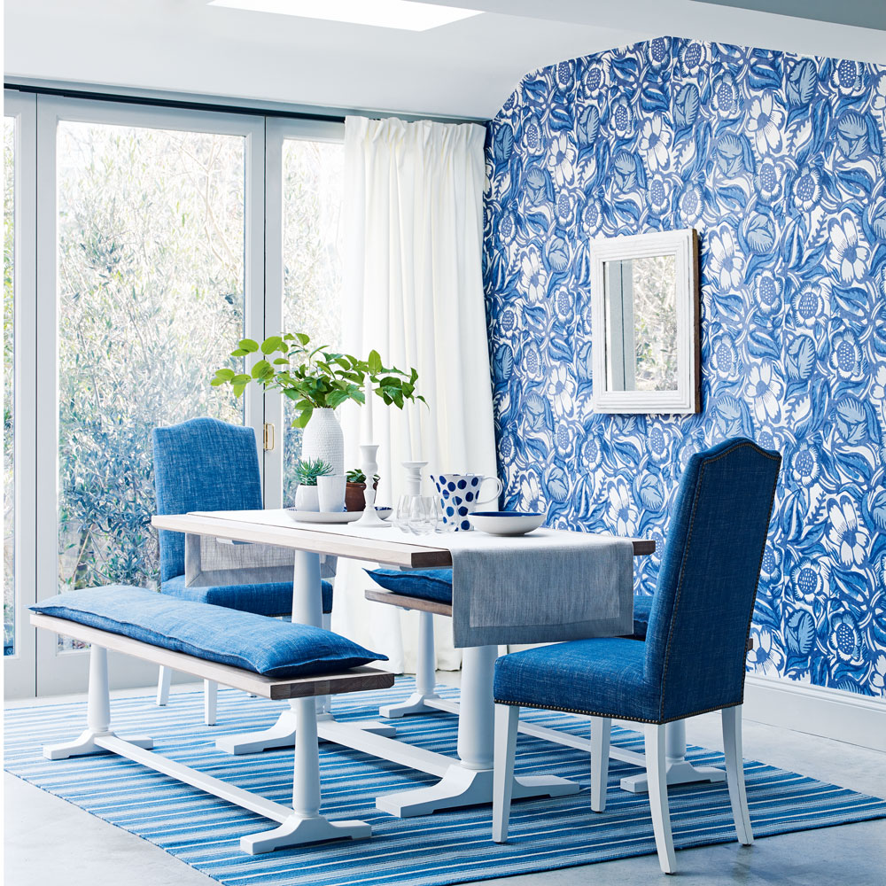 dining room wallpaper pattern