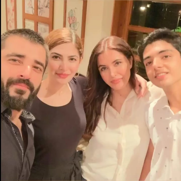 Latest Clicks of Hamza Ali Abbasi & Naimal Khawar