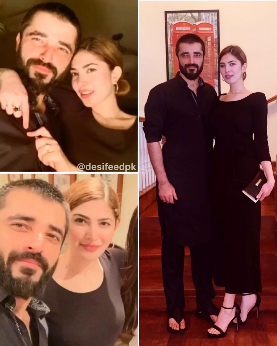 Latest Clicks of Hamza Ali Abbasi & Naimal Khawar