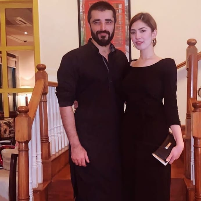 Latest Clicks of Hamza Ali Abbasi & Naimal Khawar