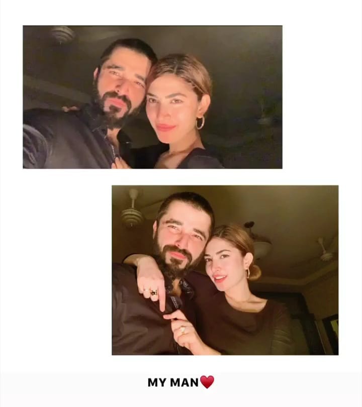 Latest Clicks of Hamza Ali Abbasi & Naimal Khawar