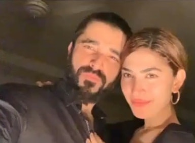 Latest Clicks of Hamza Ali Abbasi & Naimal Khawar