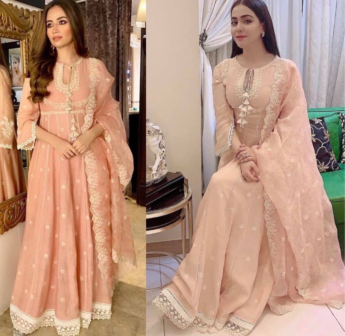 pakistani actress dress