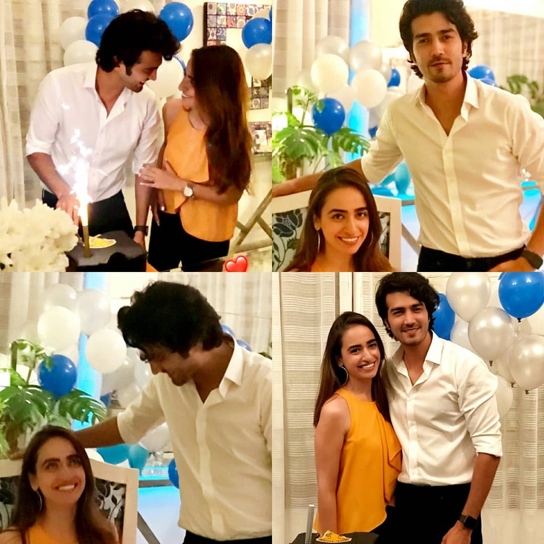 Actor Shehzad Sheikh Celebrating his Birthday with his Family and Friends