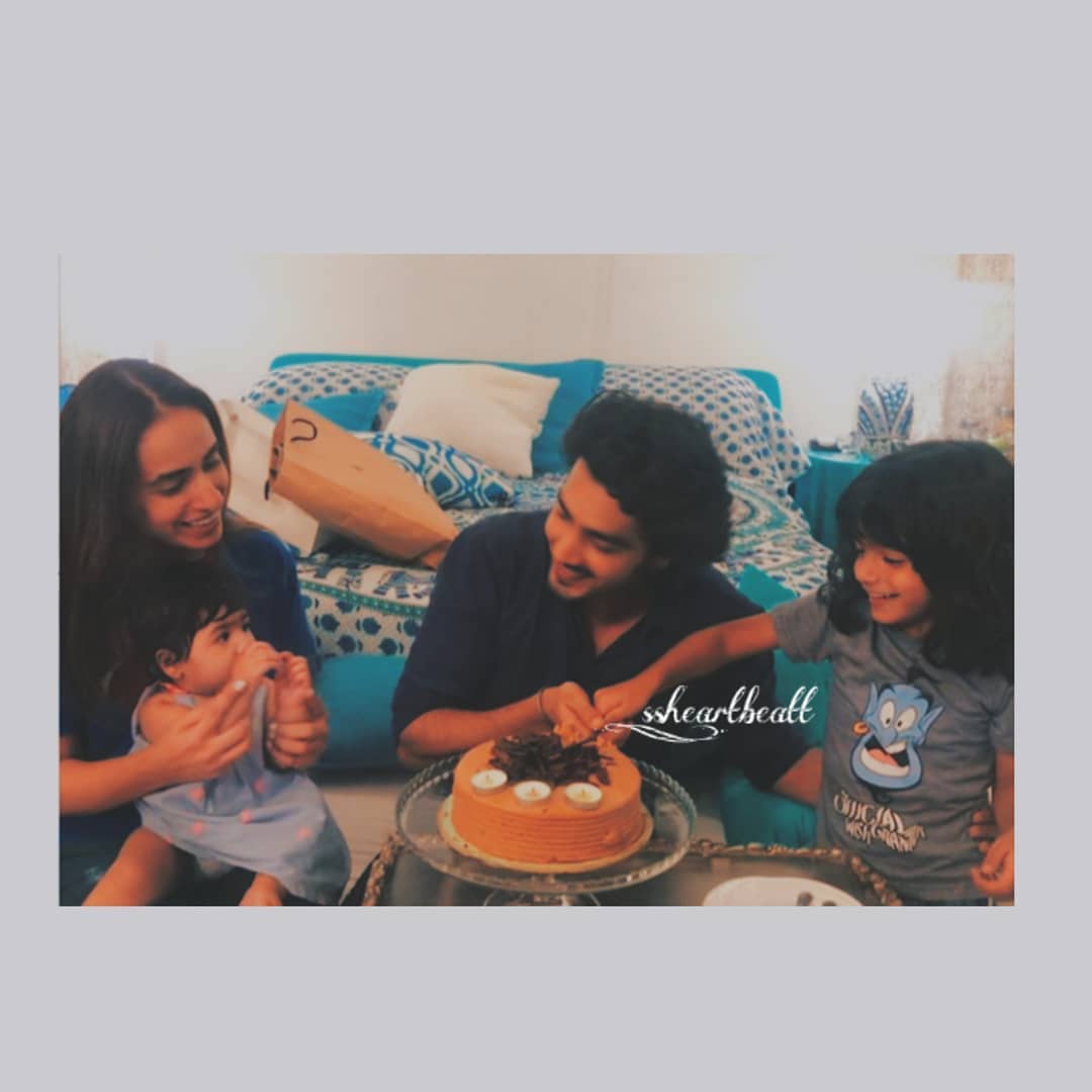 Actor Shehzad Sheikh Celebrating his Birthday with his Family and Friends