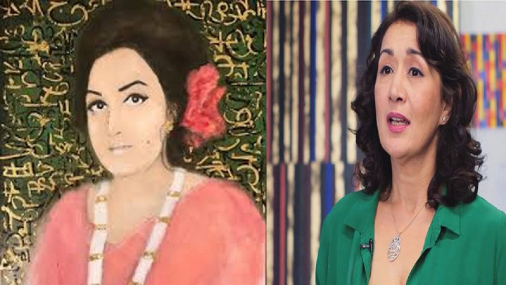 Madam Noor Jehan's Daughter Nazia Ejaz Pays Tribute To Her Mother In Her Art Exhibition