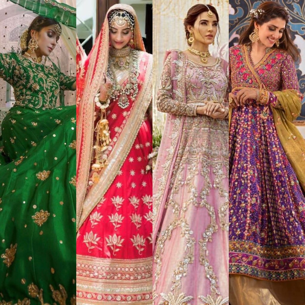 Bridal inspiration for upcoming shadi season