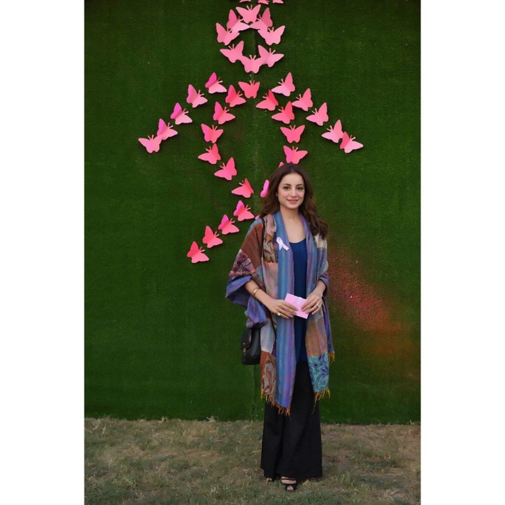 Sarwat Gillani Spotted At An Event On Spreading Breast Cancer Awareness