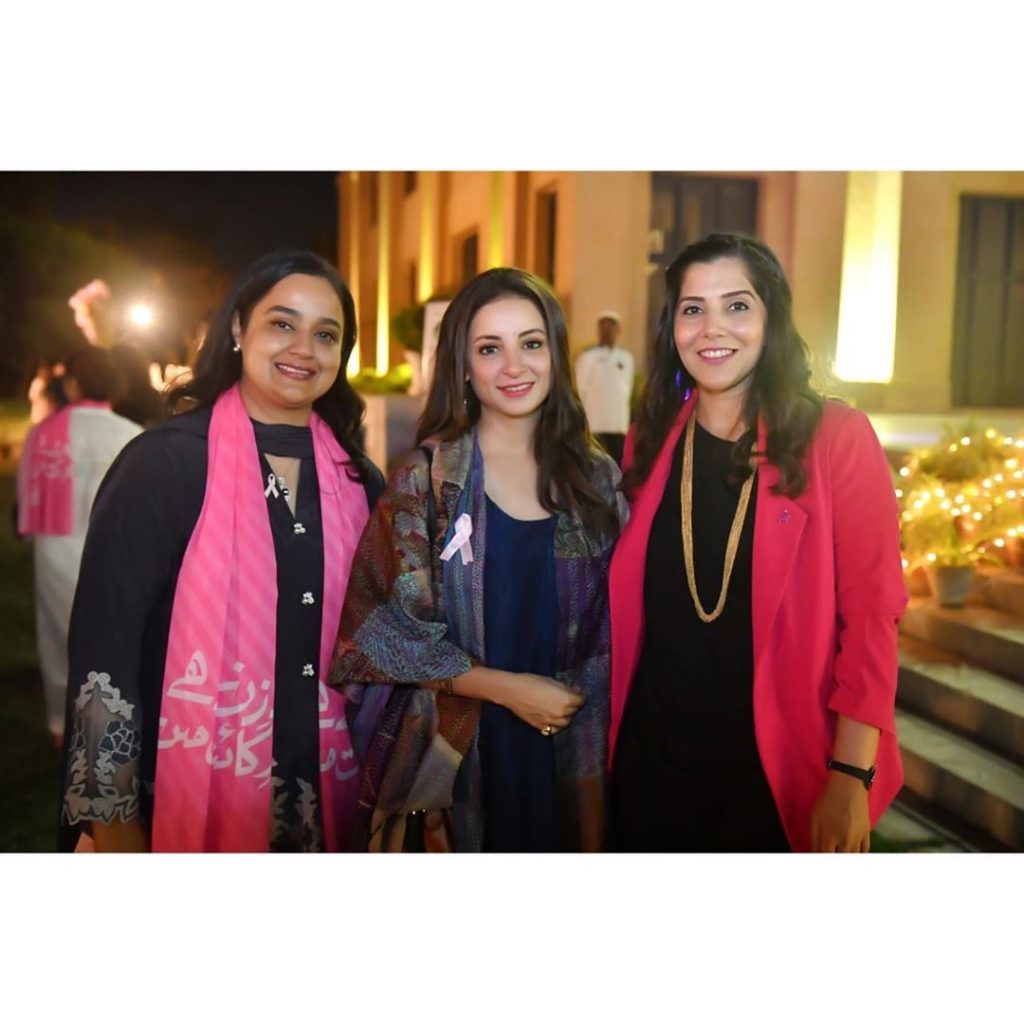 Sarwat Gillani Spotted At An Event On Spreading Breast Cancer Awareness