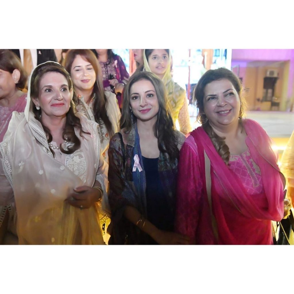 Sarwat Gillani Spotted At An Event On Spreading Breast Cancer Awareness