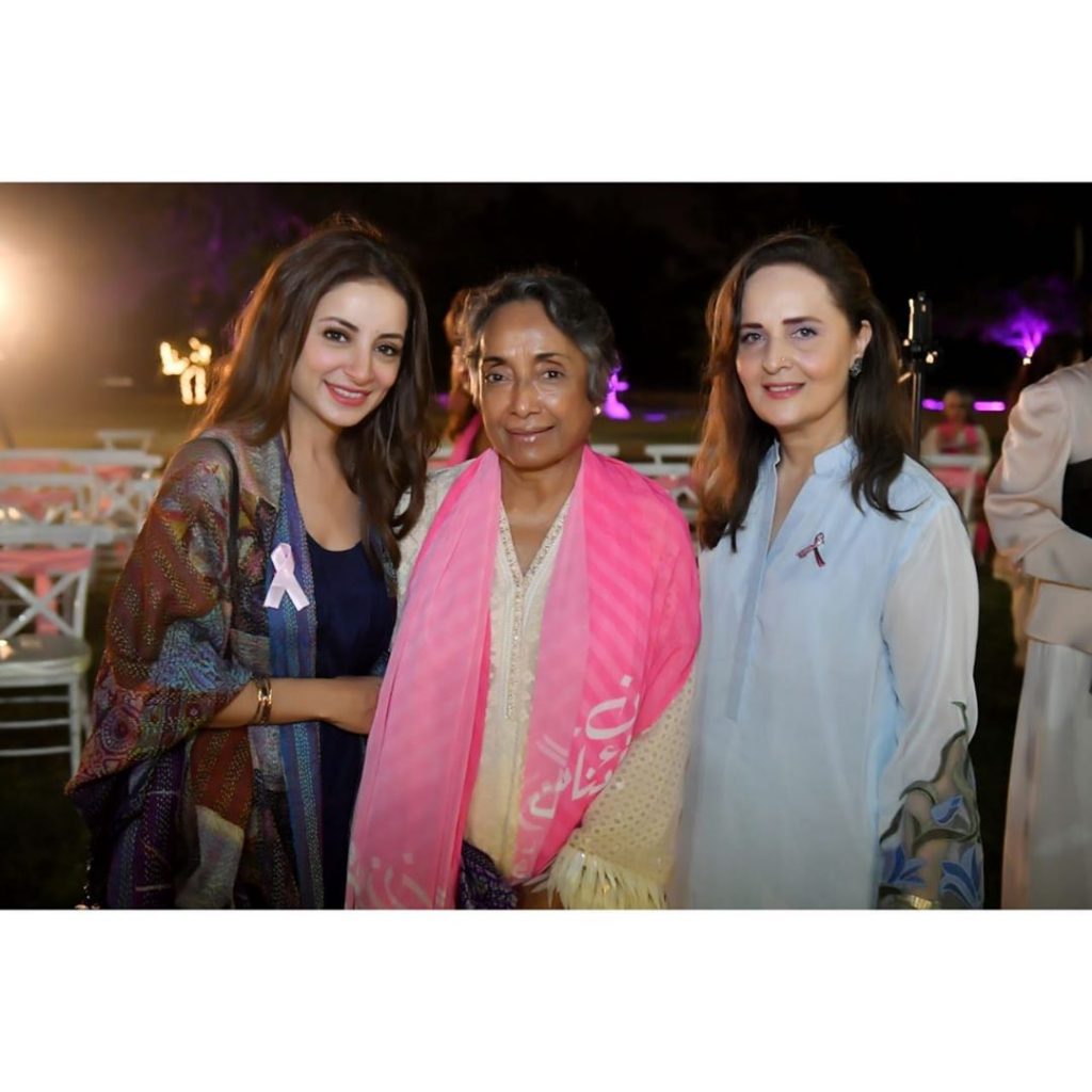 Sarwat Gillani Spotted At An Event On Spreading Breast Cancer Awareness