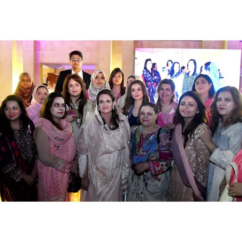 Sarwat Gillani Spotted At An Event On Spreading Breast Cancer Awareness