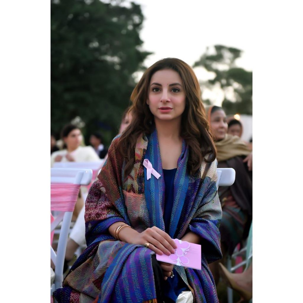 Sarwat Gillani Spotted At An Event On Spreading Breast Cancer Awareness