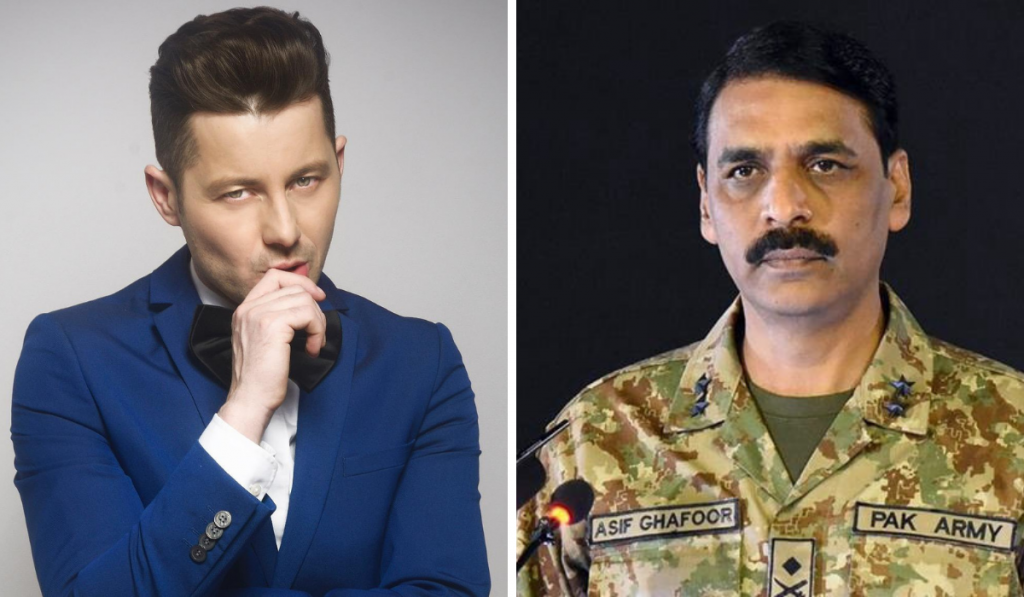 Akcent Is All Set To Visit Lahore And DG ISPR Is Happy To Have A Cup Of Tea With Him