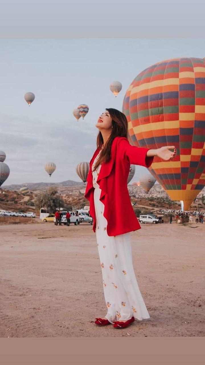 Beautiful Pictures of Actress Alizeh Tahir from Cappadocia Turkey