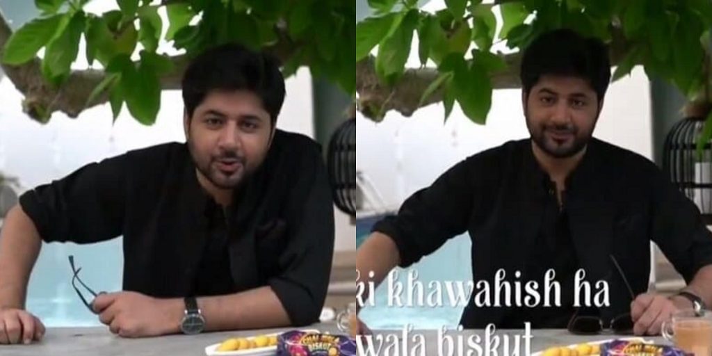 Imran Ashraf Is Introducing Us To Chai Ka Perfect Partner In An Ad