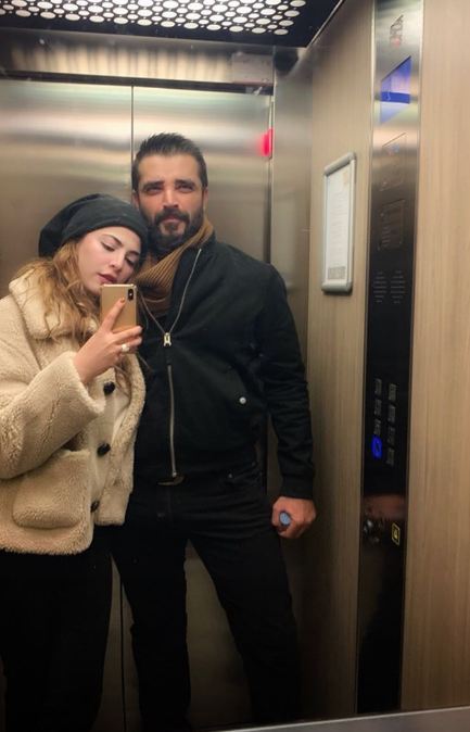 Hamza Ali Abbasi and Naimal Khawar Enjoying Their Honeymoon in Spain