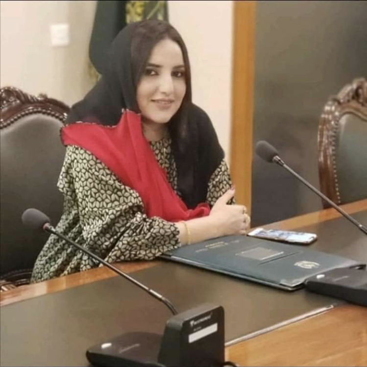 Tik Tok Star Hareem Shah Spotted At Foreign Office