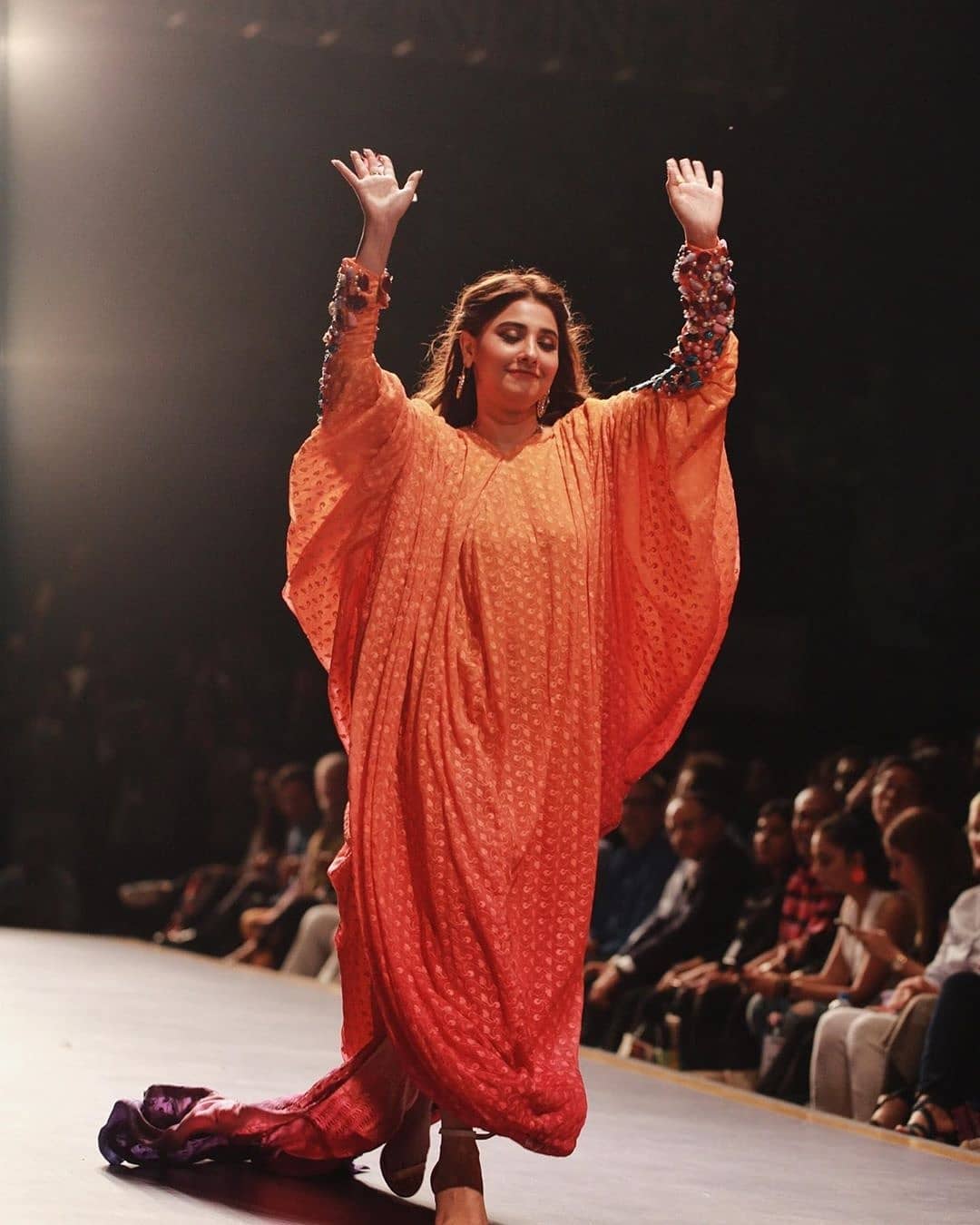 Beautiful Clicks of Hina Altaf from Ramp of FPW Festive ’19