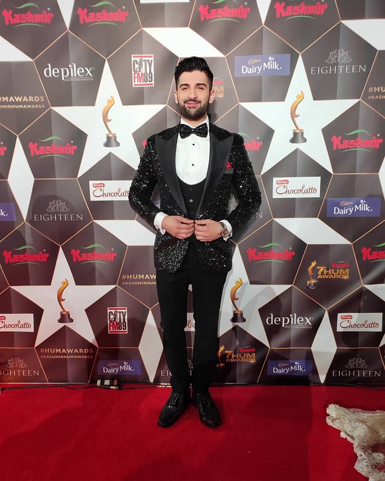 Celebrities at the Red Carpet of Hum Awards 2019 in Houston
