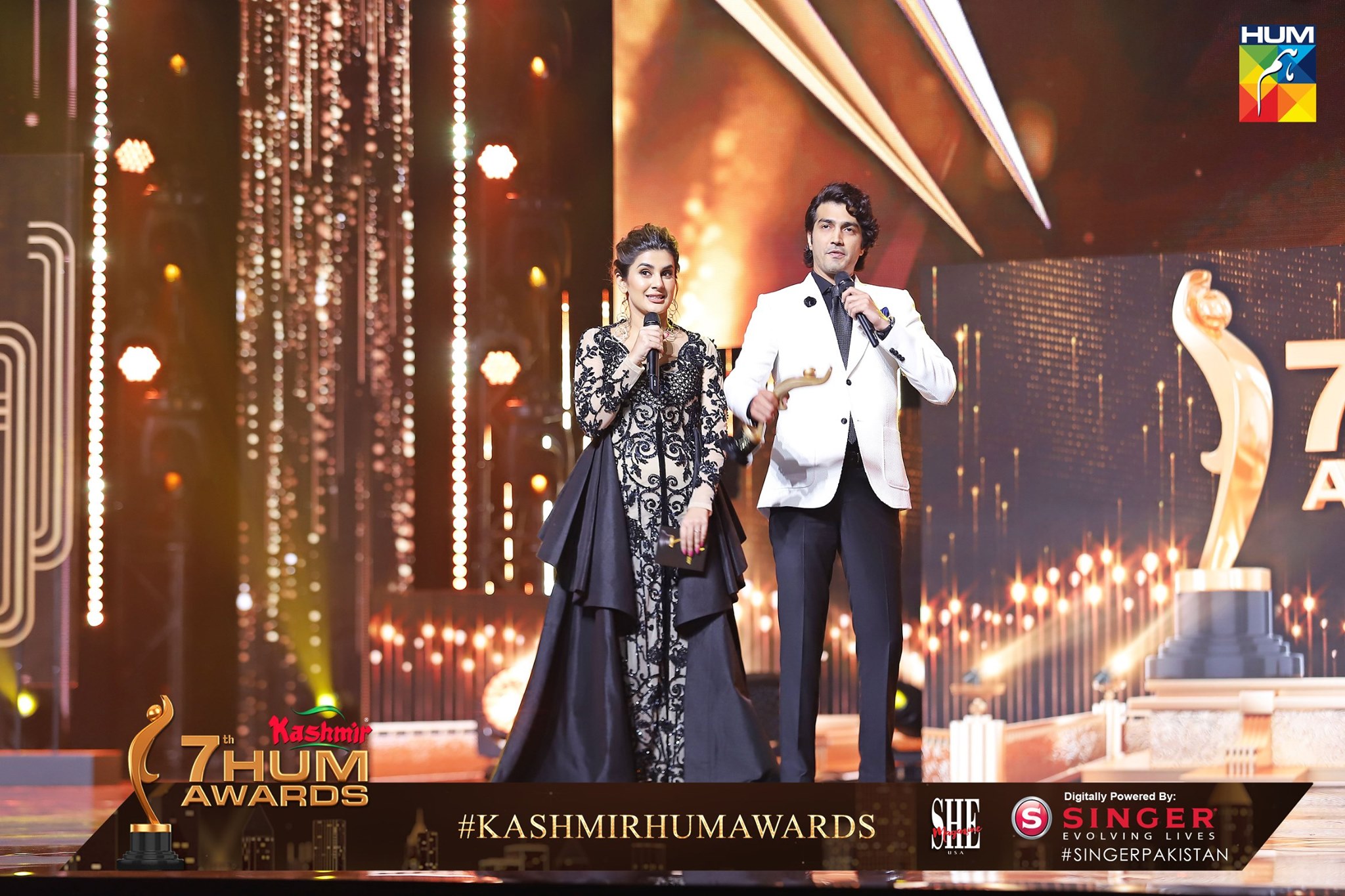 Beautiful Pictures from Hum Awards 2019
