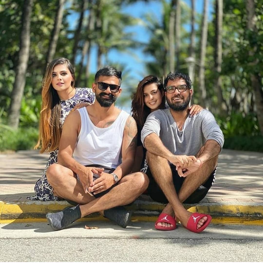 Latest Clicks of Couple Actors Iqra Aziz and Yasir Hussain in Miami USA