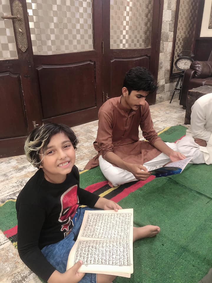Quran Khuani Held At Javeria and Saud House in Karachi