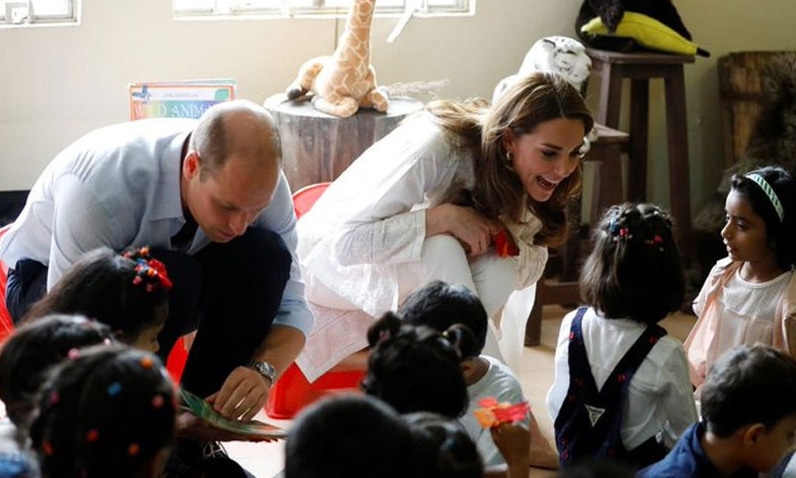 Prince William, Kate Middleton visit Lahore on a one-day tour of the city