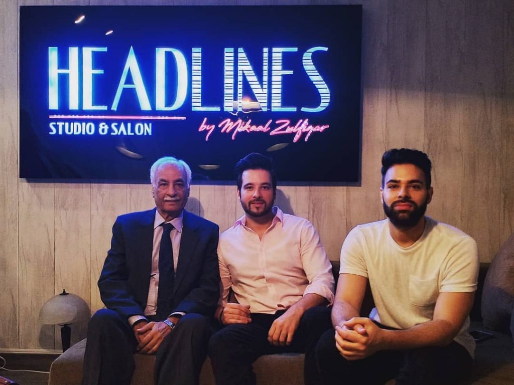 Latest Pictures From Opening Ceremony Of Mikaal Zulfiqar's Salon