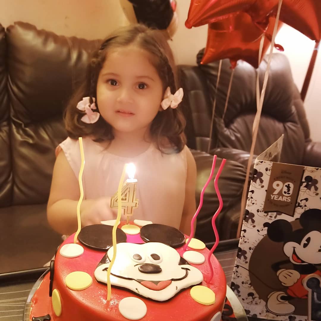Madiha Rizvi Celebrated her Sweet Daughter Hooriya Birthday