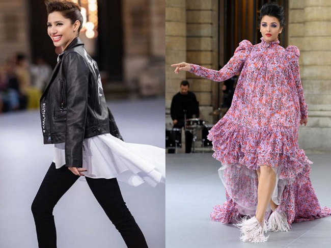 Mahira Khan vs Aishwarya Rai Bachan - Paris Fashion Week 2019