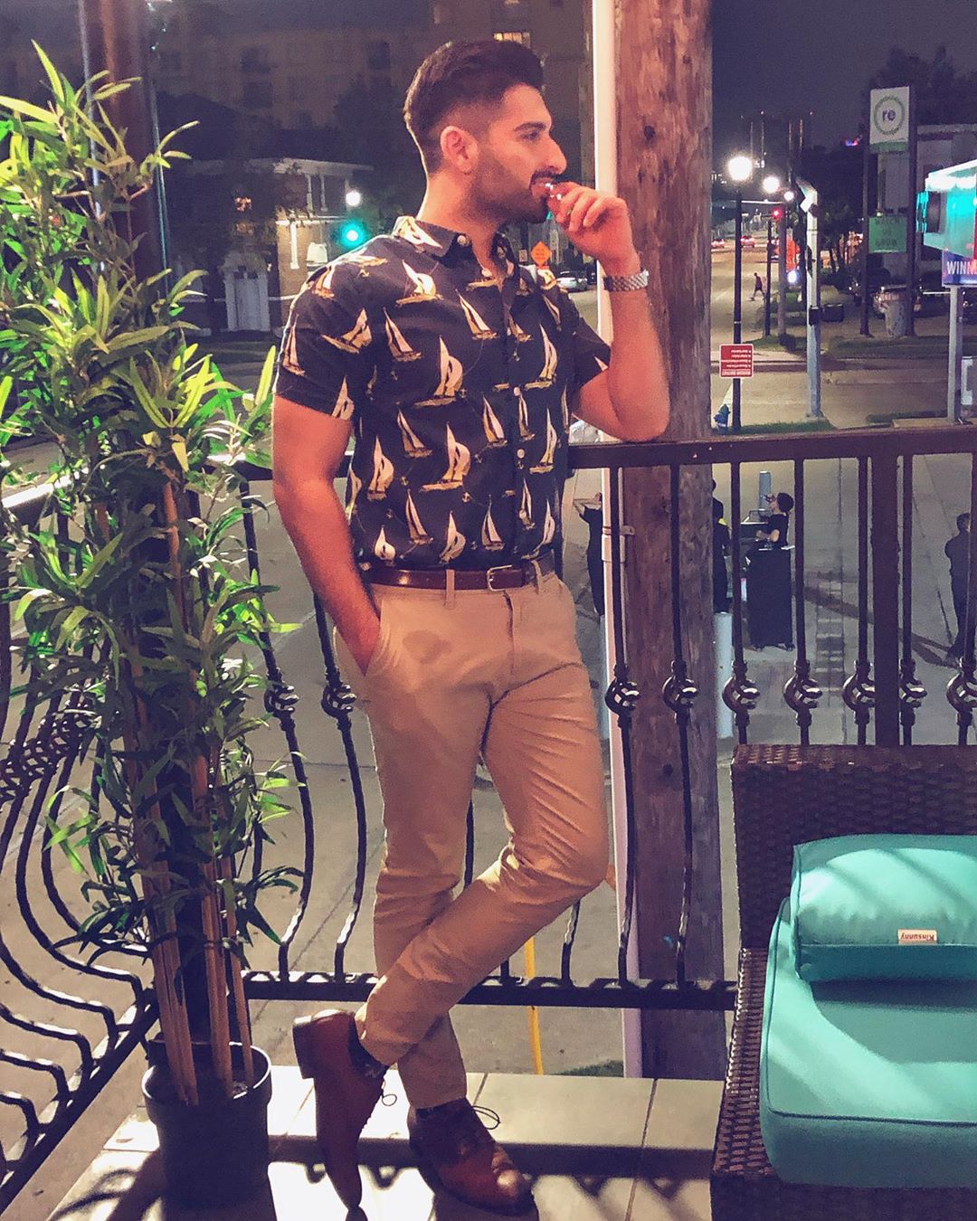 Actor Muneeb Butt's Latest Clicks from His USA Trip