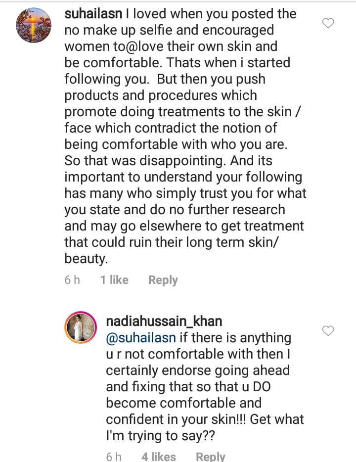Nadia Hussain Wants People To Write Negative Comments For Her