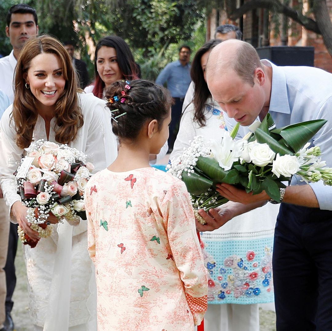 Prince William, Kate Middleton visit Lahore on a one-day tour of the city