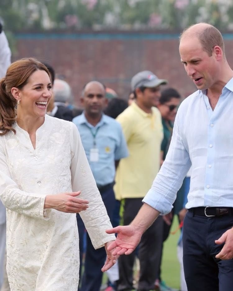 Prince William, Kate Middleton visit Lahore on a one-day tour of the city