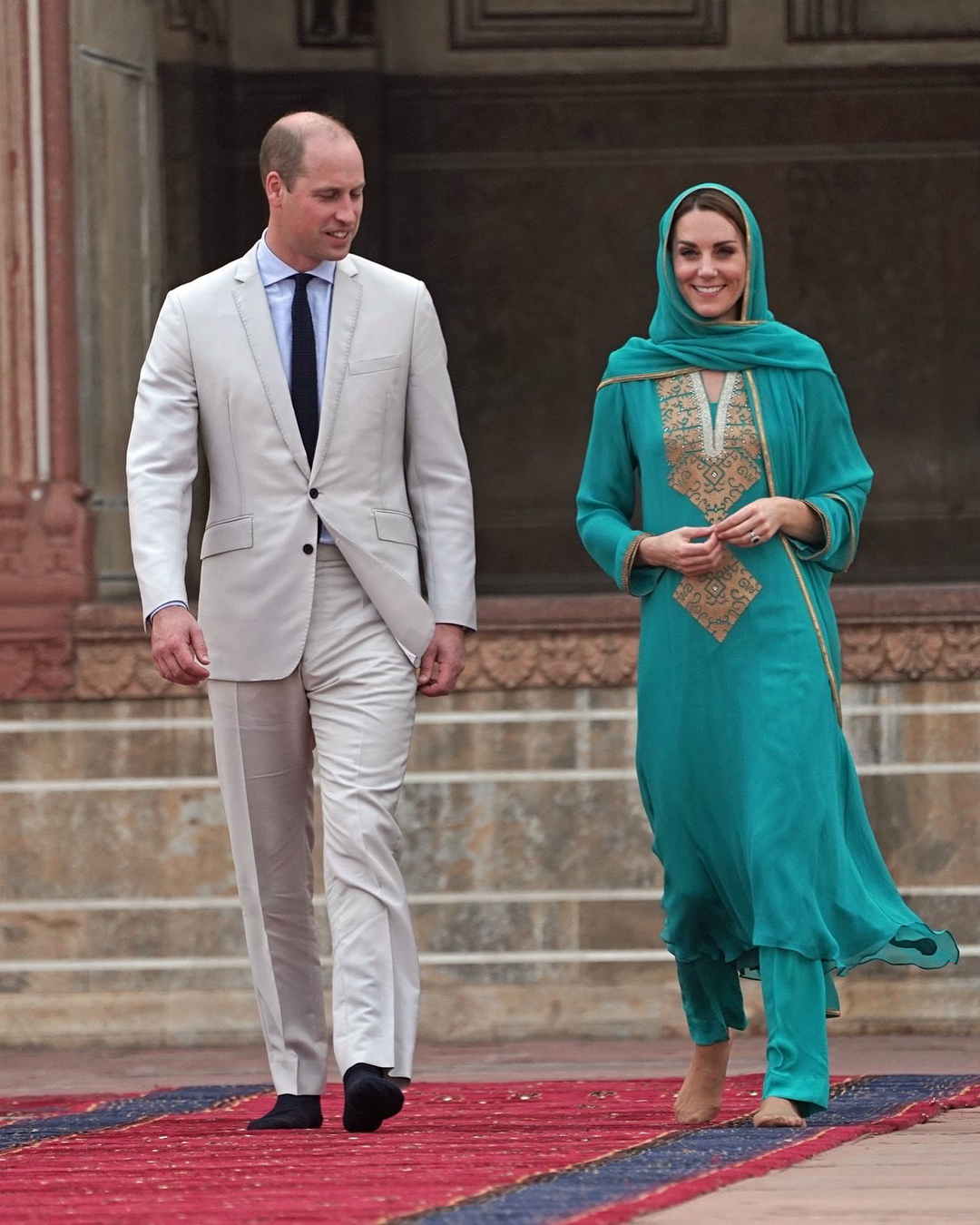 Prince William, Kate Middleton visit Lahore on a one-day tour of the city