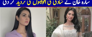 Sarah Khan denies rumors of marriage