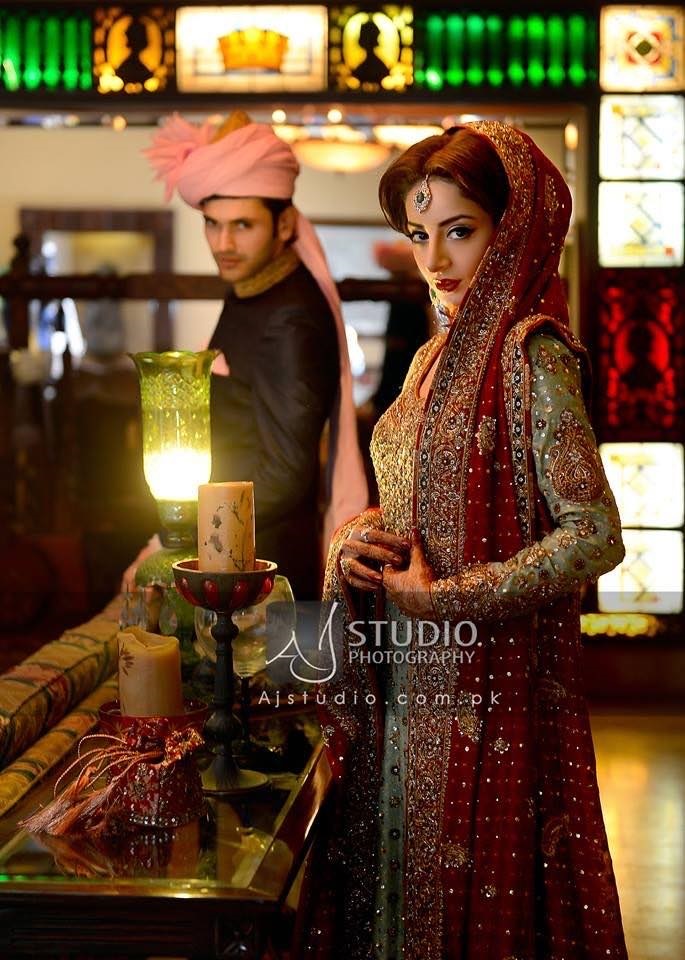 Most Beautiful Bridal Dresses of Pakistani Celebrities - Top 10