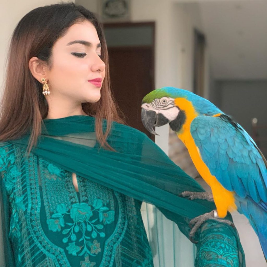 Latest Beautiful Clicks of Syeda Tuba Aamir Reviewit.pk