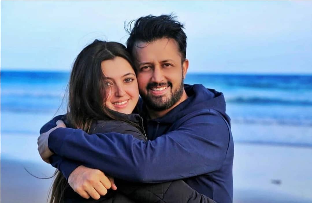 Atif Aslam Wife Sara Bharwana - 20 Romantic Pictures