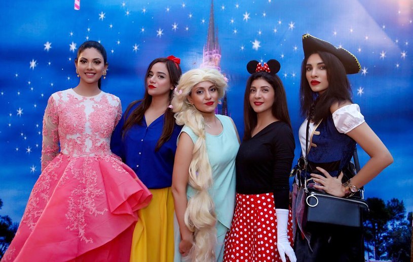 Pakistani Celebrities at Disney Themed Birthday Party