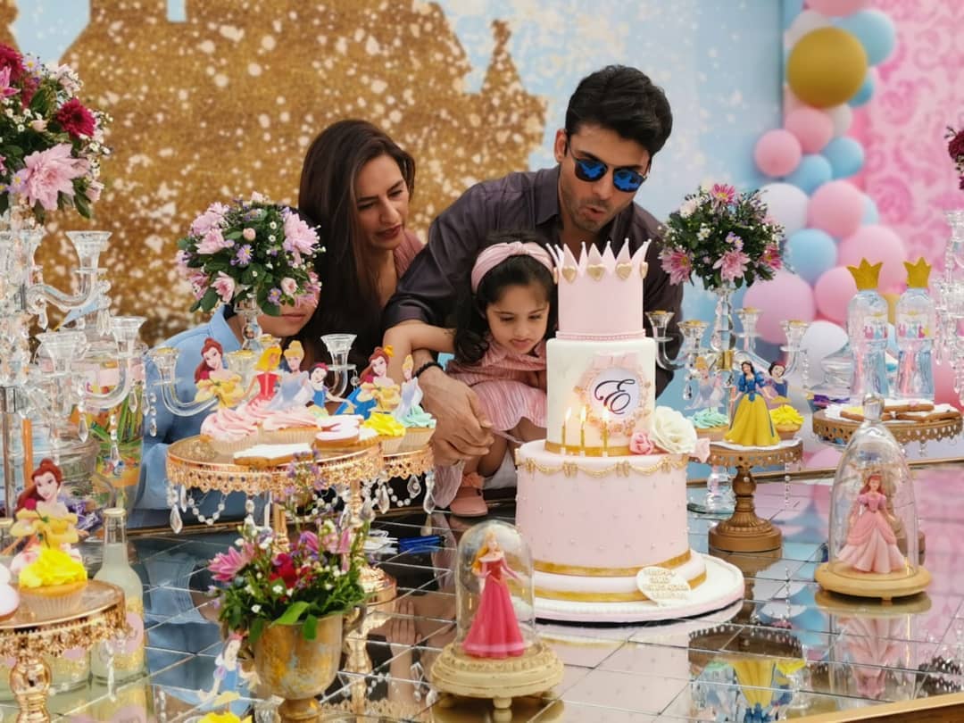 Beautiful Clicks from Fawad Khan's Daughter Elayna Birthday Party