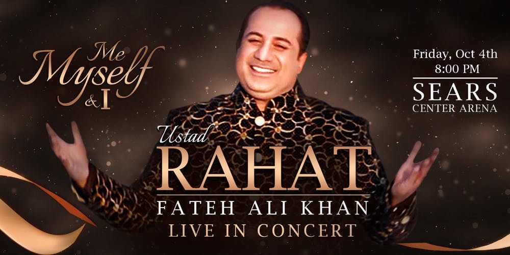 Rahat Fateh Ali Khan Respectfully As He Arrived In Chicago For