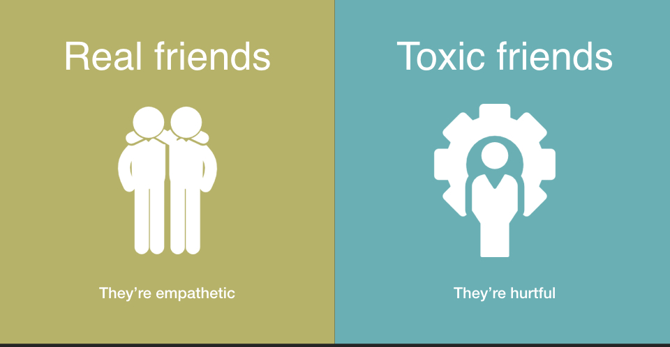 Ways to identify and deal with toxic friendships