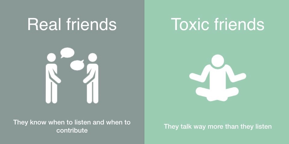 Ways to identify and deal with toxic friendships